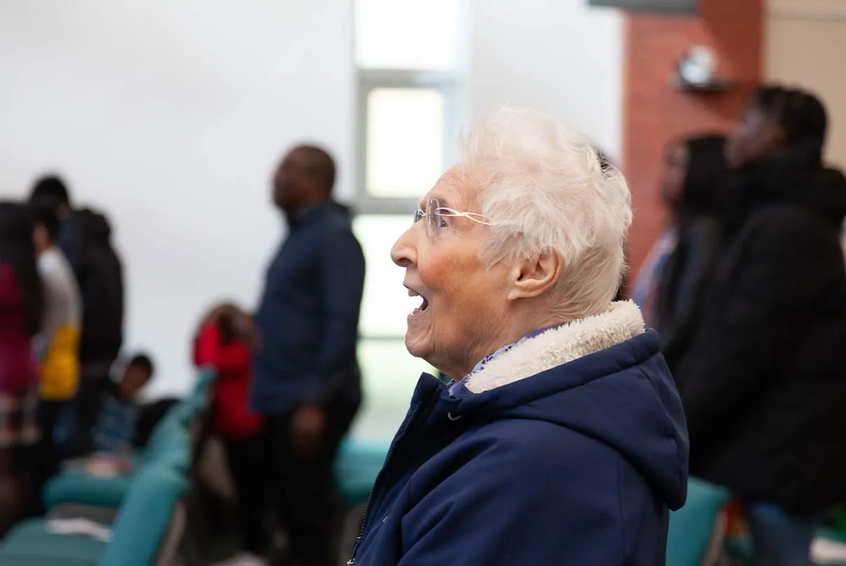 Seniors at Bethany church