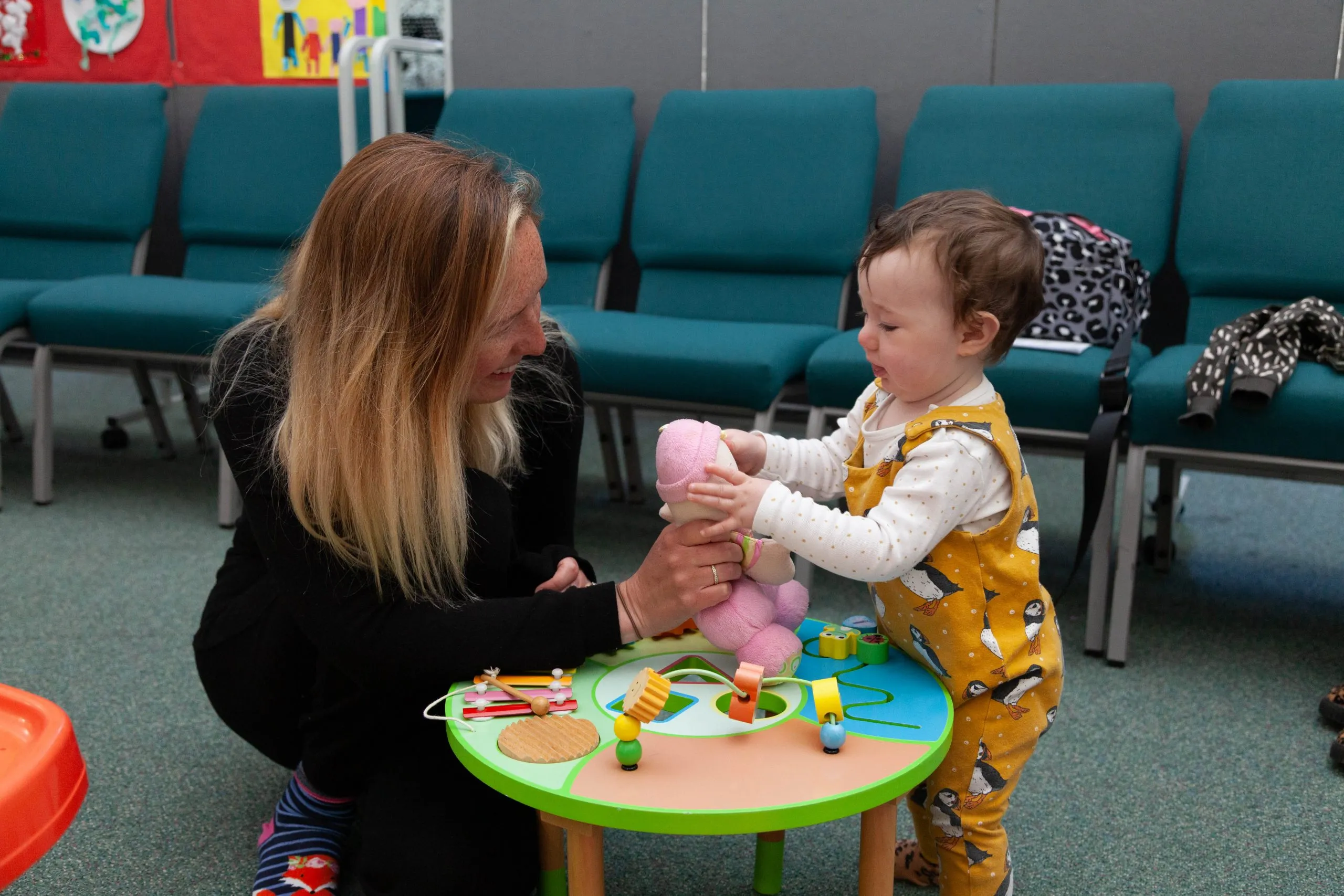 An exciting range of play activities at Bethany Church