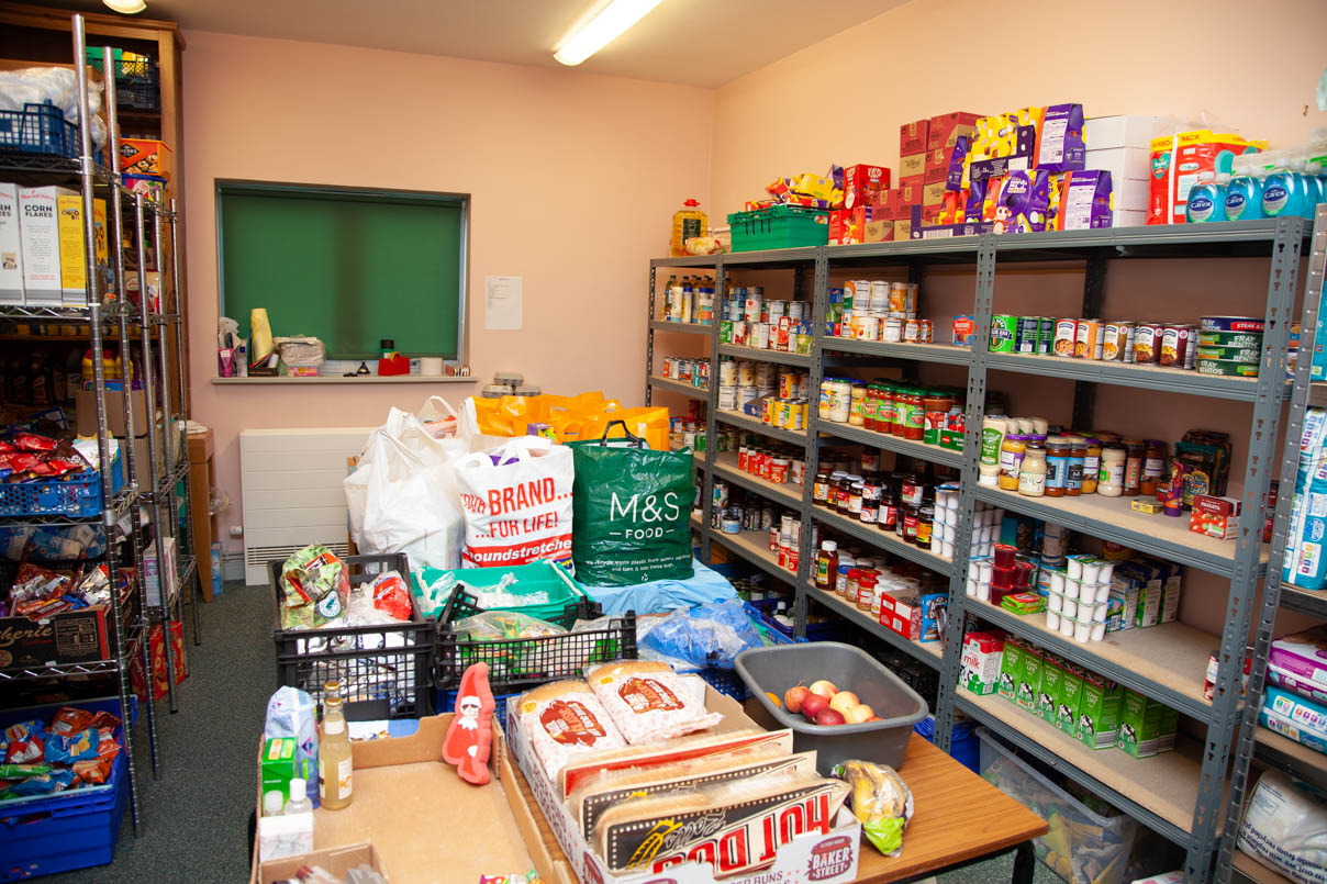 Gatley foodbank working with Stockport businesses
