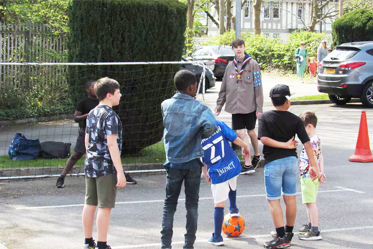 Football and soccer at Bethany Church