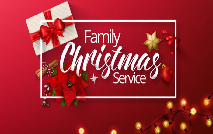 Christmas family carol service at Bethany Church