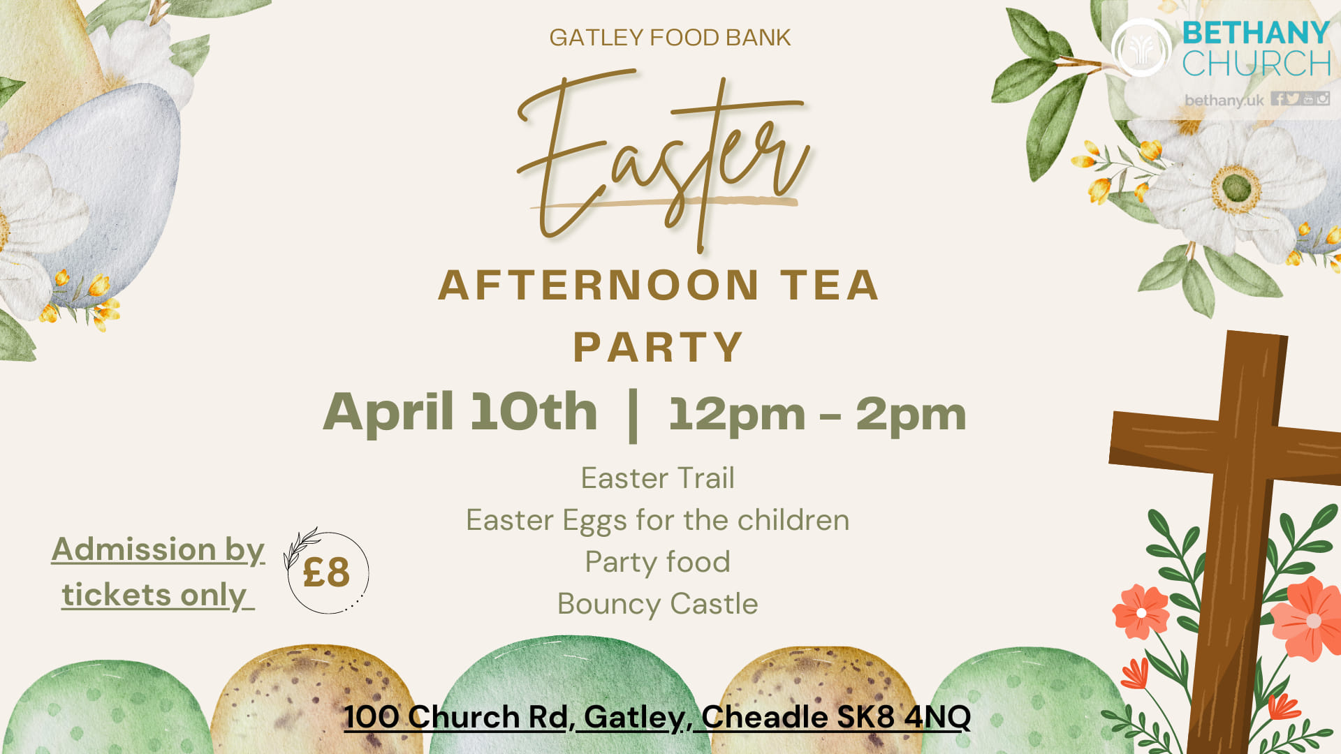 Gatley Foodbank Easter Tea party