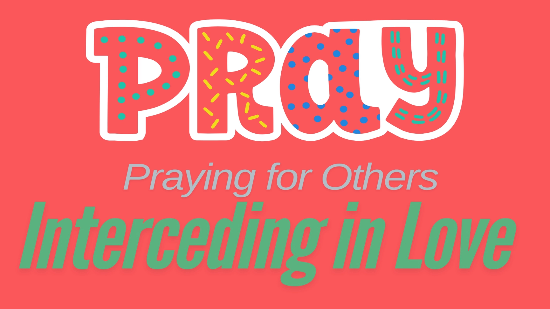 Praying For others