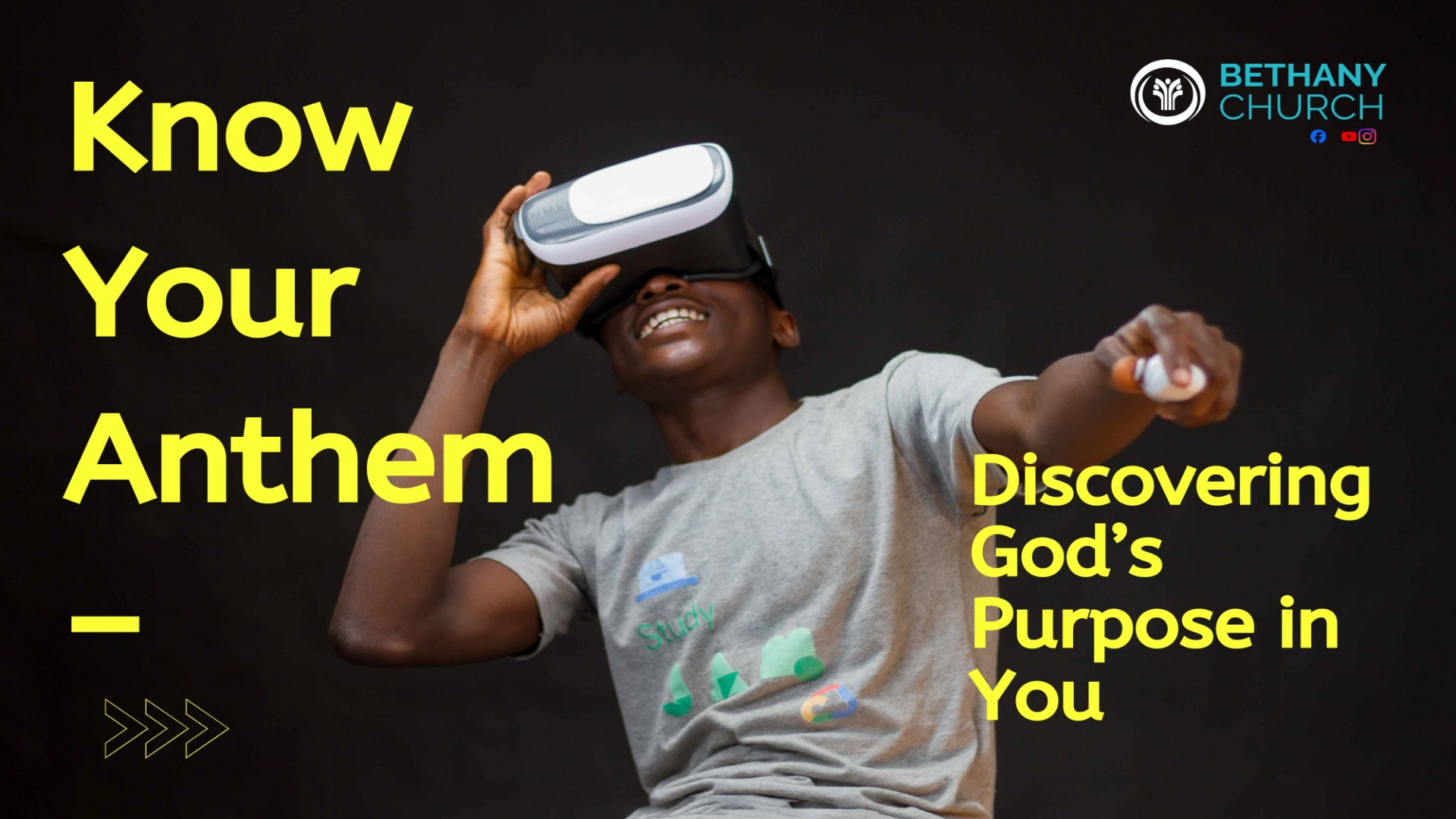 Know Your Anthem – discovering God's purpose in you
