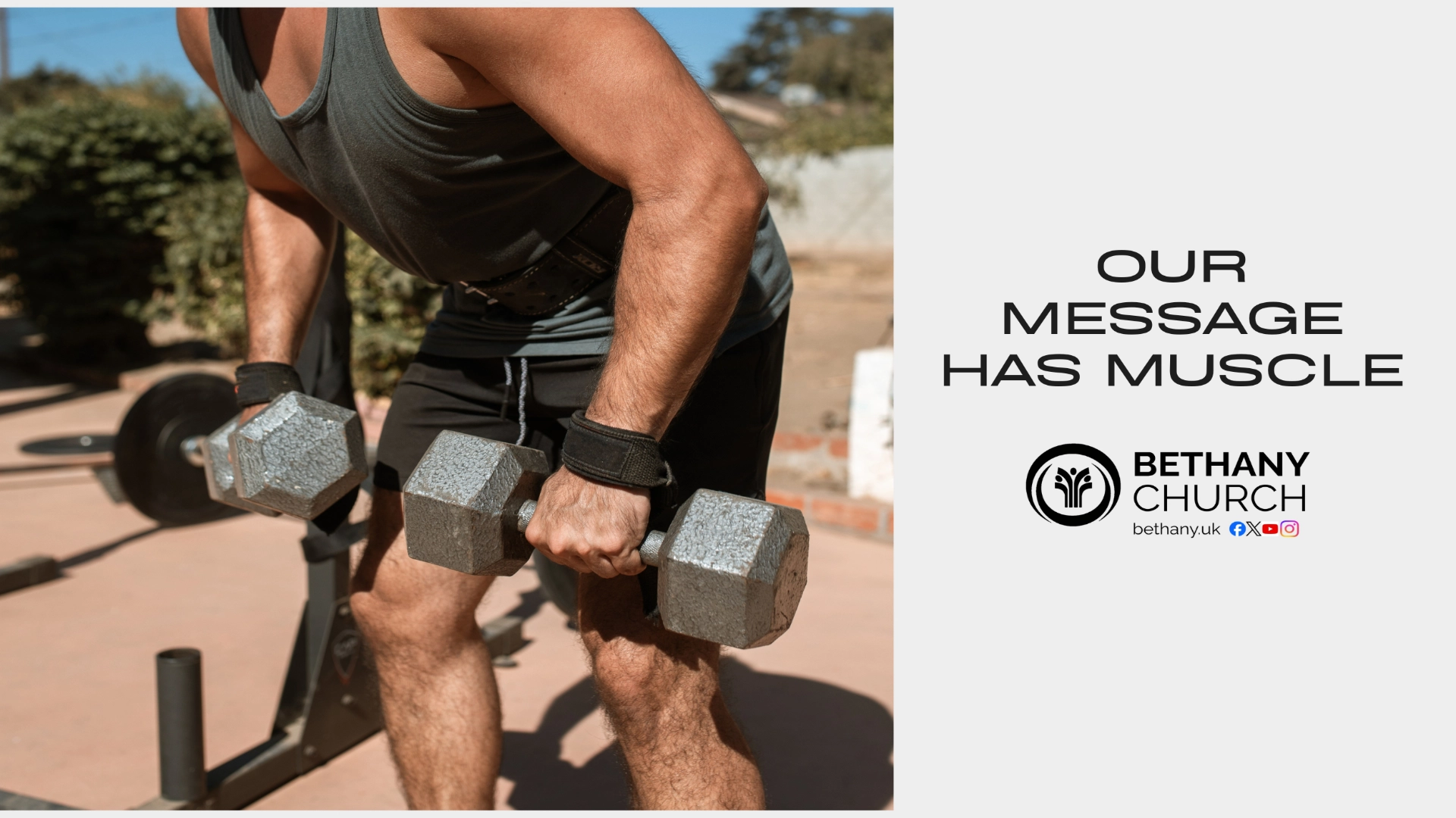 Our Message Has Muscle