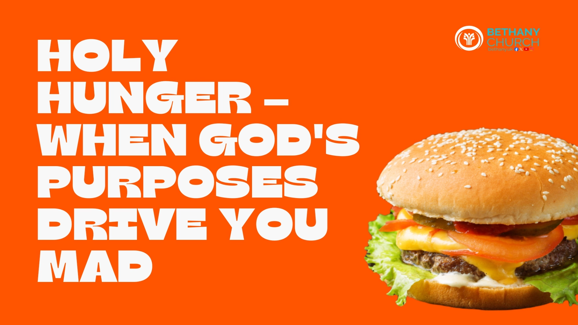 Holy Hunger – When God's Purposes Drive You Mad