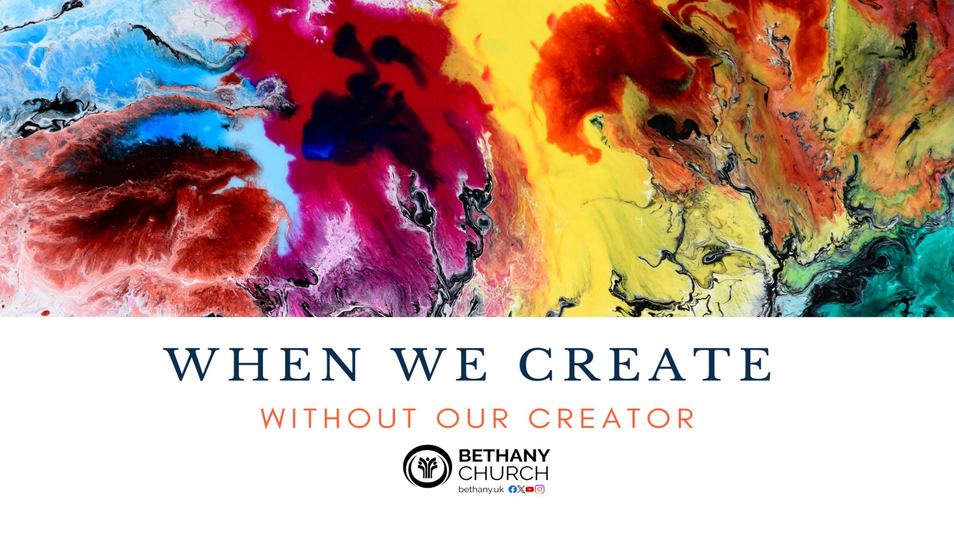 When we create without our creator