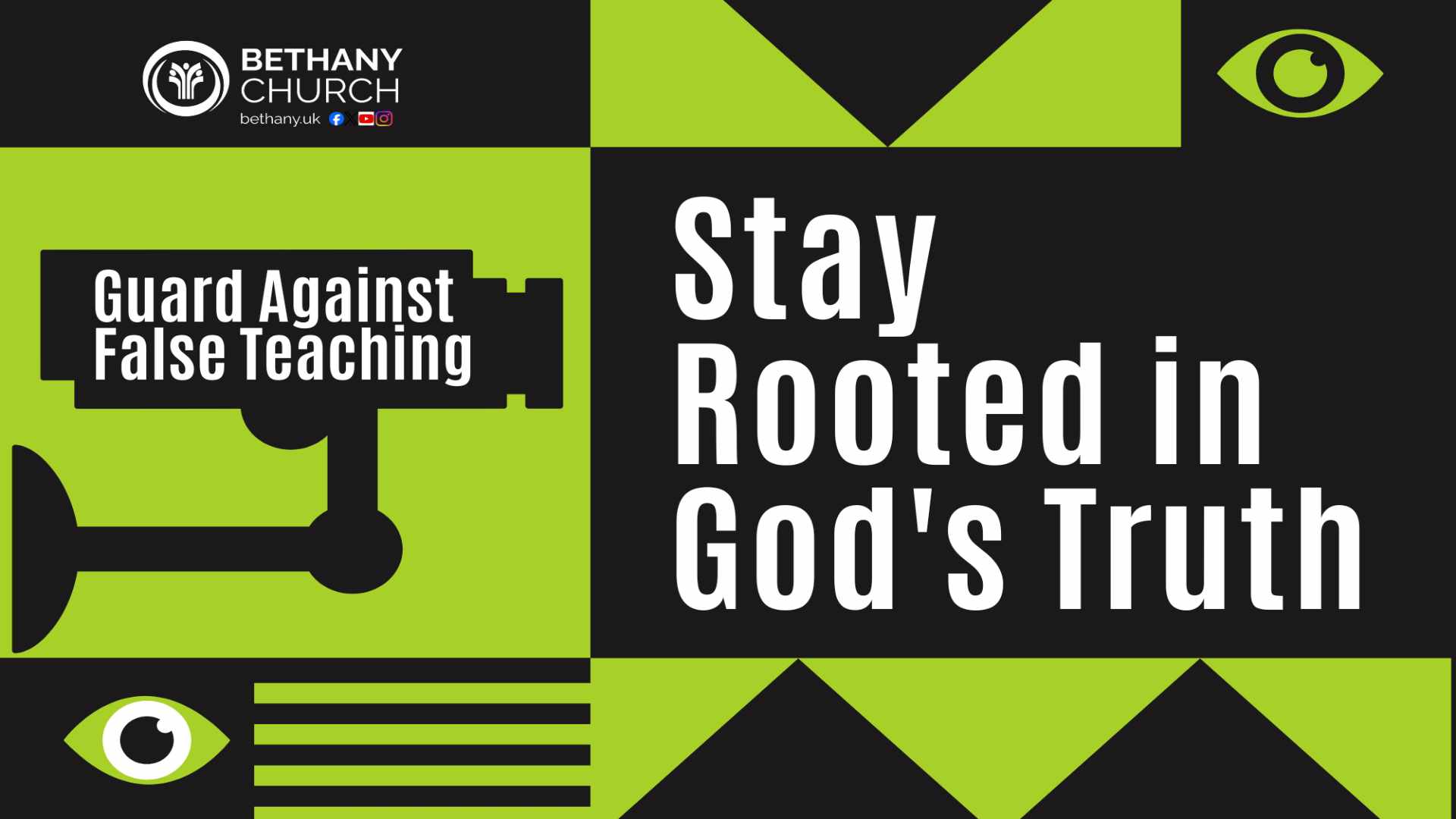 Stay Rooted in God's Truth