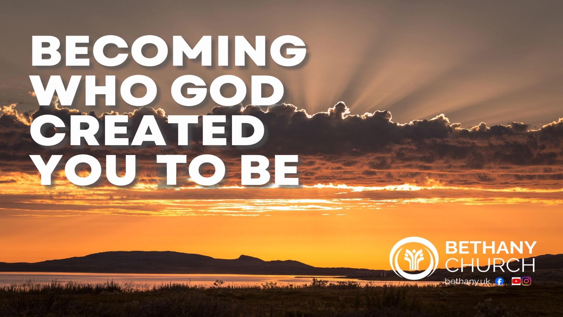 Becoming who God created you to be