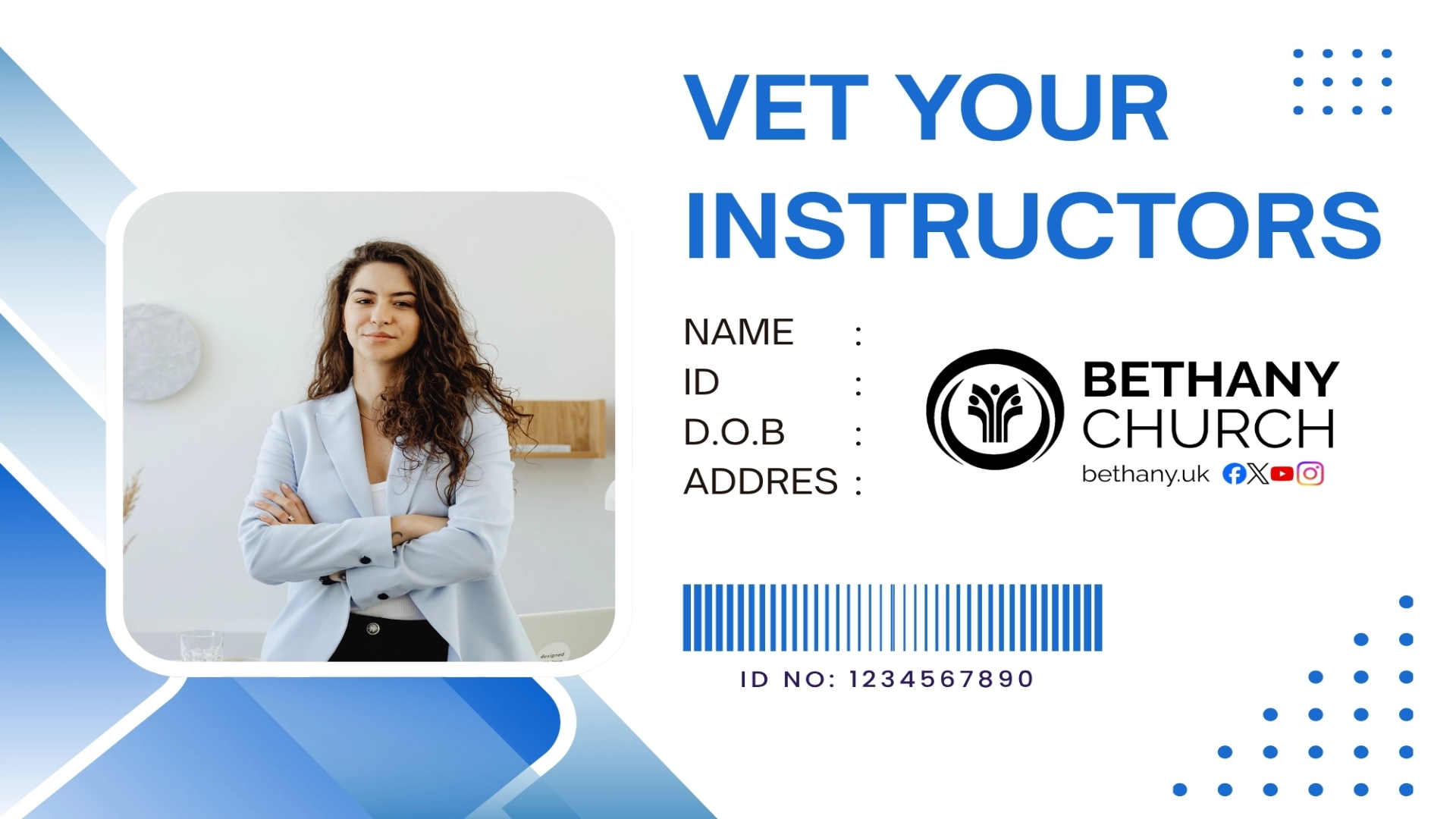 Vet Your Instructors