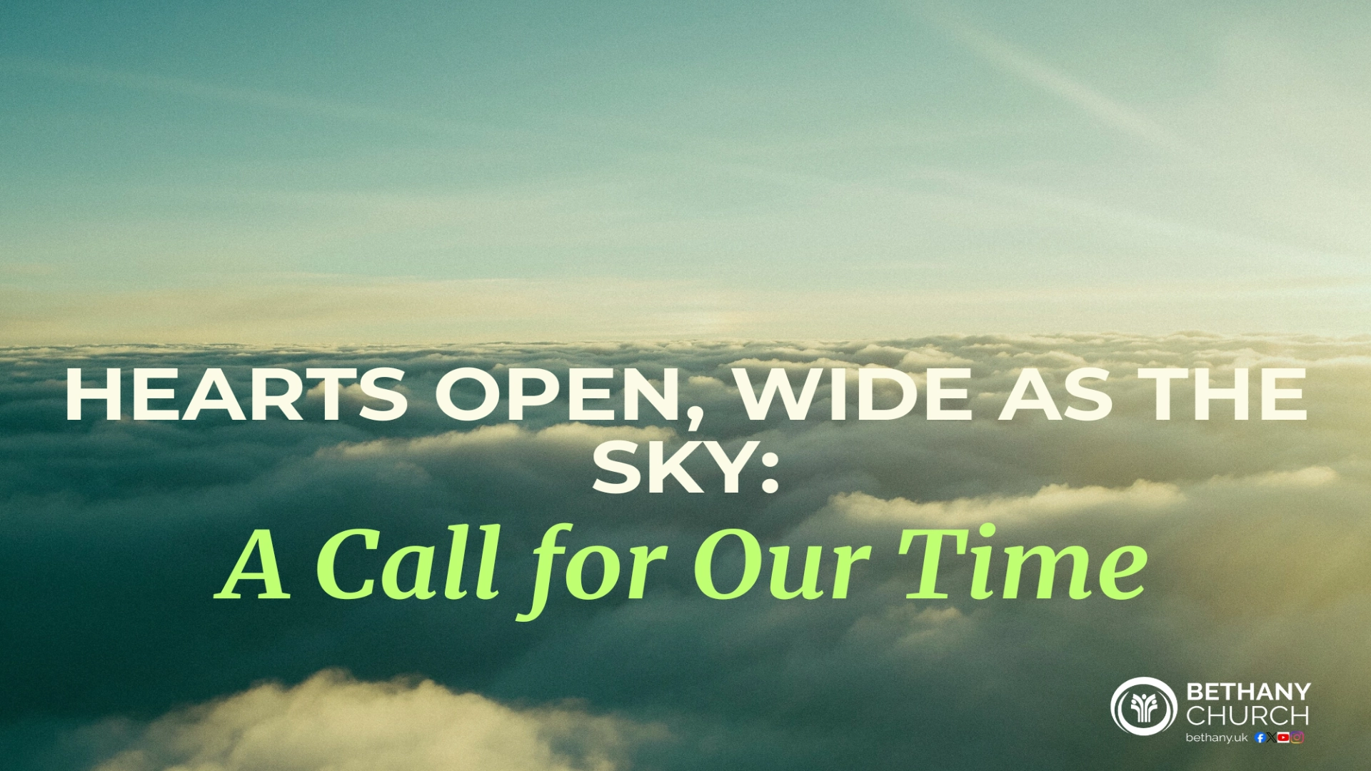 Hearts Open, Wide as the Sky A Call for Our Time