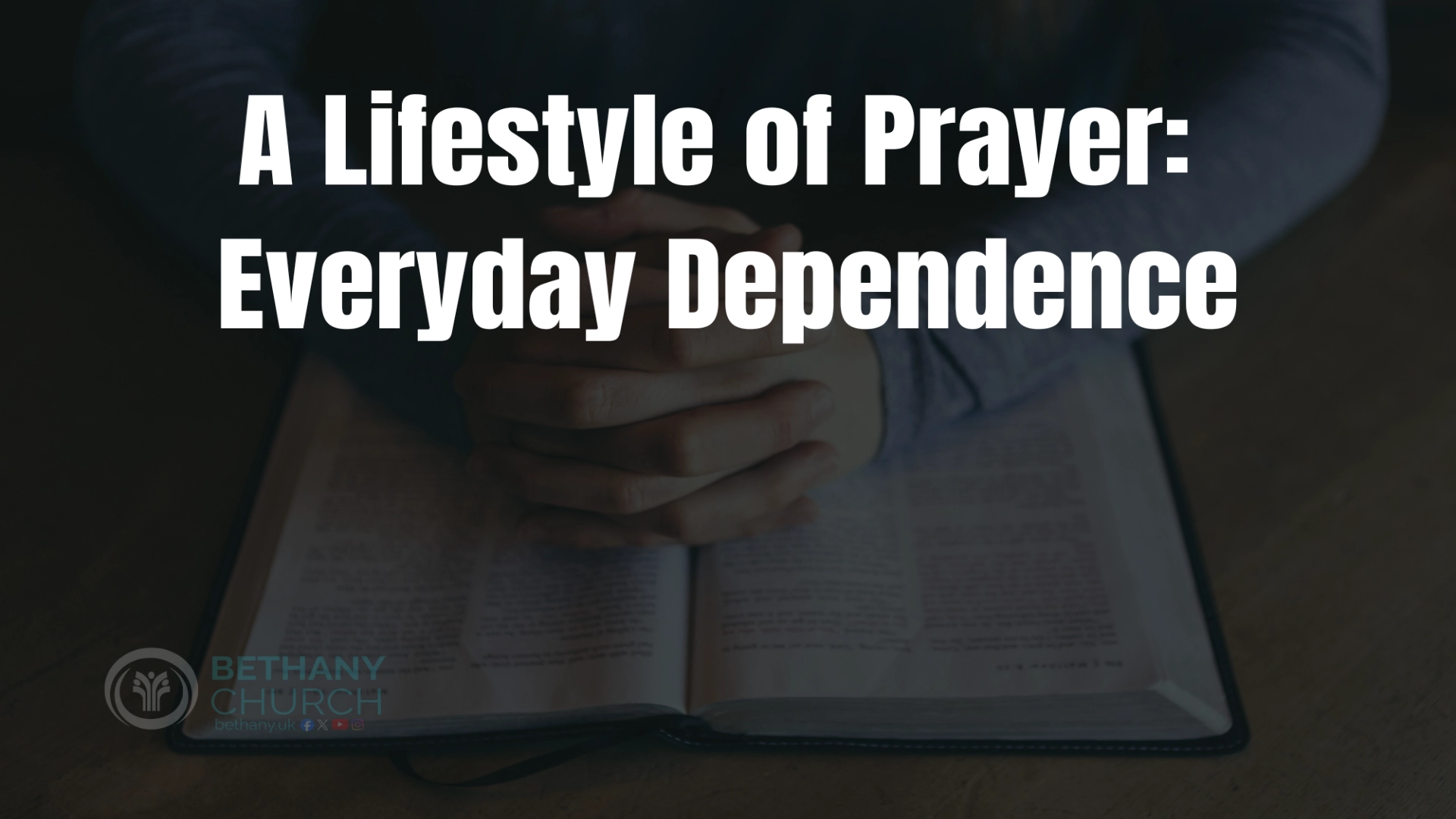 A Life Style Of Prayer